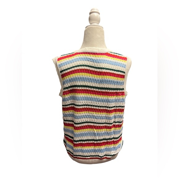 Multicolor Crochet Tank - Picture 3 of 3